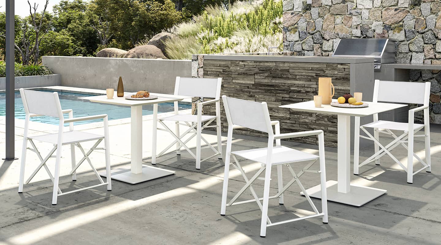 Conjunto de comedor plegable